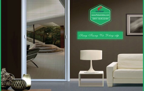 Làm Đẹp Ngôi Nhà Với Cửa Nhôm Lưới Polowindow