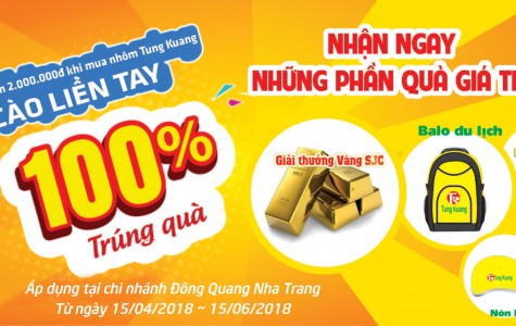 Mua Nhôm Tungkuang - Tích Lũy Nhận Vàng Và Nhiều...