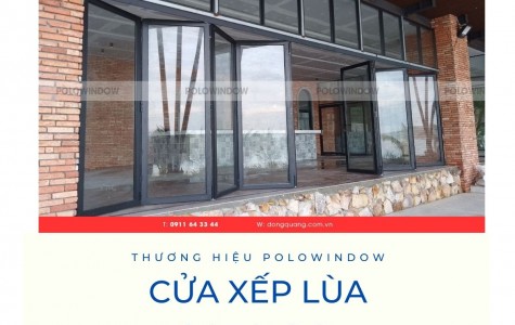 Cửa nhôm kính xếp lùa tại Polowindow| Hệ nhôm 56| Hàng...