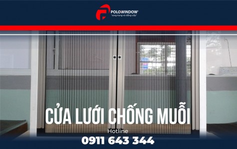 CỬA LƯỚI CHỐNG MUỖI: GIẢI PHÁP CHỐNG MUỖI AN TOÀN VÀ HIỆU QUẢ 