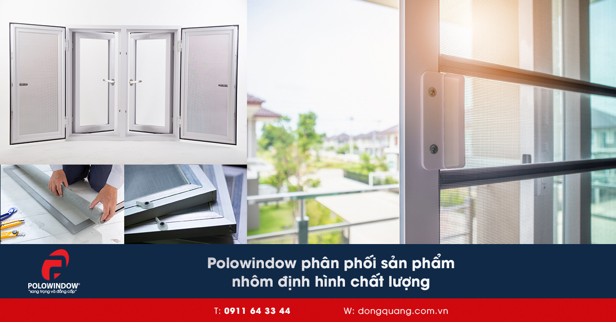 Nhôm chất lượng cao sẽ làm tăng độ bền bỉ, sang trọng của ngôi nhà