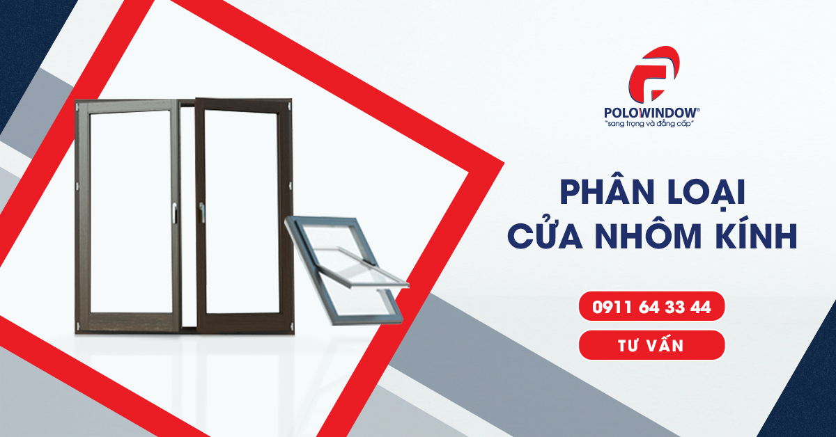 Cửa nhôm kính hệ 56 đạt chuẩn tại Polowindow